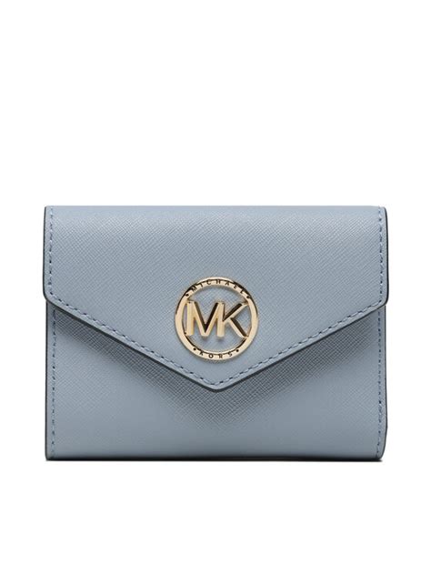 geldbeutel blau michael kors|michael kors kleine geldbörse.